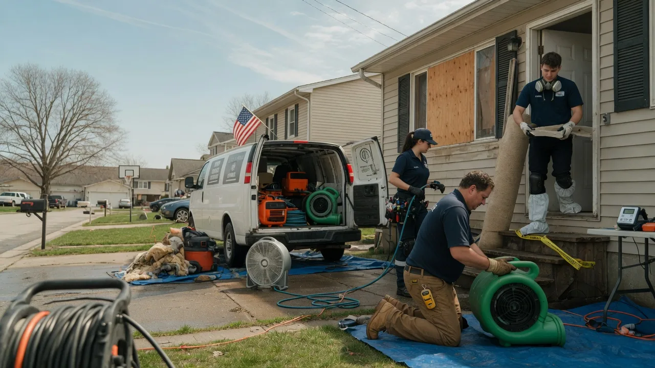 Water Damage Restoration in Caldwell, OH near me